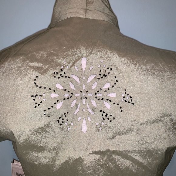 NWT Expo New York 2 Piece Beaded Jacket/Top Set - Picture 6 of 8